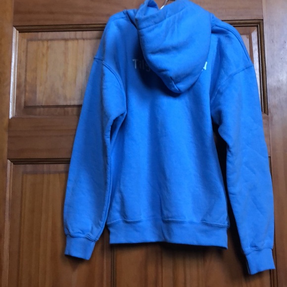 Tilghman Island MD Kids Medium Blue Fish Hoodie Chesapeake Bay Critters EUC - Picture 7 of 9